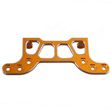 Load image into Gallery viewer, Toyoutdoorparts RC 102270(02064) Gold Aluminum Rear Body Post Support Plate Fit HSP1:10 On-Road Car
