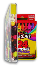 Load image into Gallery viewer, Tin Box Co Mini Crayon Tin With Set of 24 Crayons for Coloring Fun at Tables, Multi
