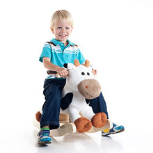 Load image into Gallery viewer, Happy Trails Plush Rocking Connie Cow
