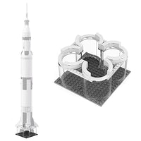 Launch Platform for Lego NASA Apollo Saturn V 21309 & 92176 Outer Space Model Rocket Science Building Kit, Creative Project Model Building Blocks (53 Pieces)