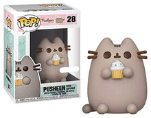 Load image into Gallery viewer, Funko POP! Pusheen The Cat #28 - Pusheen with Cupcake Exclusive

