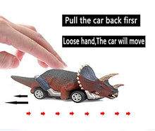 Load image into Gallery viewer, Dinosaur Toy car,boy Toys Age 3 to 12 Toy Dinosaur 5.3 Inch Toys for 3,4,5,6,7,8,9,10,11,12 Year Old Boys Full-Form Dino car Toy,6 Pack
