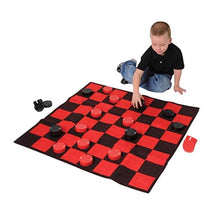 Load image into Gallery viewer, Anderson&#39;s Giant Checkerboard Rug Floor Game, Carnival Games
