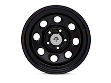 Load image into Gallery viewer, Mammoth 8 Black Wagon Wheel Edition Steel Wheel; 15x8; Compatible with Jeep Wrangler TJ 1997-2006
