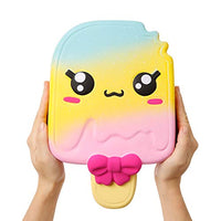 Anboor 11 Inch Squishies Jumbo Popsicle Kawaii Scented Soft Slow Rising Squeeze Giant Squishies Stress Relief Kids Toy