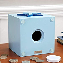 Load image into Gallery viewer, Qin Paper Money Coin Dual-use Coin Piggy Bank for Coins (Blue) ( Color : A )
