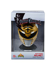 Load image into Gallery viewer, Power Rangers Legacy Mighty Morphin White Ranger Helmet Display Set
