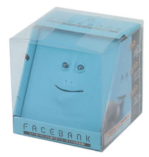 Load image into Gallery viewer, Takada Collection Face Bank - Coin Bank with a Face (Blue)
