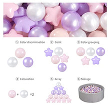 Load image into Gallery viewer, GOGOSO Pink and Purple Pit Balls for GirlsToddlers for Playhouse, Baby Pool, Play Ball Fun Centers, for Babies, Kids, Toddlers 1-3, Phthalate Free BPA Free
