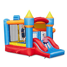 Load image into Gallery viewer, KINTNESS Bounce House for Kids Inflatable Bouncer with Slide Plus Heavy Duty Air Blower Jump Castle for Kids Toddlers Ages 3-10 Years
