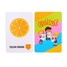 Load image into Gallery viewer, BARMI 36Pcs/Set Cartoon Animal Color English Print Flashcard Education Baby Toy,Perfect Child Intellectual Toy Gift Set Color
