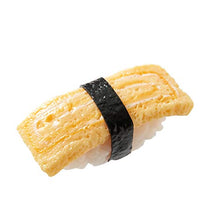 Load image into Gallery viewer, Sushi Magnet Nigiri Type Sushi Replica with Strong Magnet on Underside (Egg)
