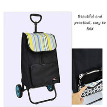 Load image into Gallery viewer, Large-Capacity Shopping Cart Luggage Trolley Folding Portable Household Shopping Cart
