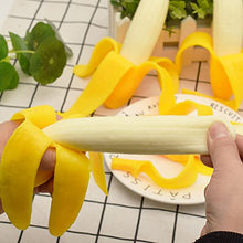 Load image into Gallery viewer, Toyvian 3pcs Stress Relief Banana Squeezed Peeling Banana Squeeze Toys Stress Relief Toy Vent Toys for Children

