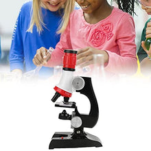 Load image into Gallery viewer, Kids Science Kits, Kids Microscope Science Kit Practical High Definition for Preschool Science Learning for Birthday Gifts for Educational Toy(1200 Times Adjustable Focus Microscope)
