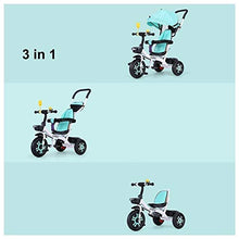 Load image into Gallery viewer, Baby Bike Child Stroller 1-3-6 Years Old Tricycle Safety Fence Indoor and Outdoor Portable Tricycle
