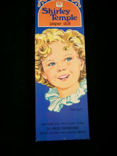Load image into Gallery viewer, Vintage Whitman Shirley Temple Paper Doll with 23 Piece Wardrobe
