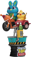 Beast Kingdom Coin Ride: Bunny & Ducky DS-062 D-Stage Statue (Multicolor)