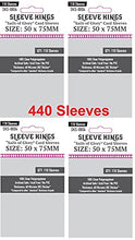 Load image into Gallery viewer, Sleeve Kings Sails of Glory Card Sleeves 50 X 75 mm (4x110 Pack, 440 Sleeves)
