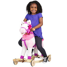 Load image into Gallery viewer, Rockin&#39; Rider Apple 2-in-1 Horse Toy

