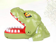 Load image into Gallery viewer, NUOBESTY Biting Finger Toys Dinosaur Teeth Toys Dentist Games Children for Kids Adults Cute Party Gifts (Green)
