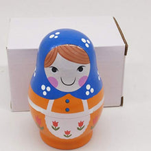 Load image into Gallery viewer, EXCEART Children Russian Dolls Kids Nesting Dolls Toys Adorable Little Belly Girl Pattern Lovely Matryoshka Dolls
