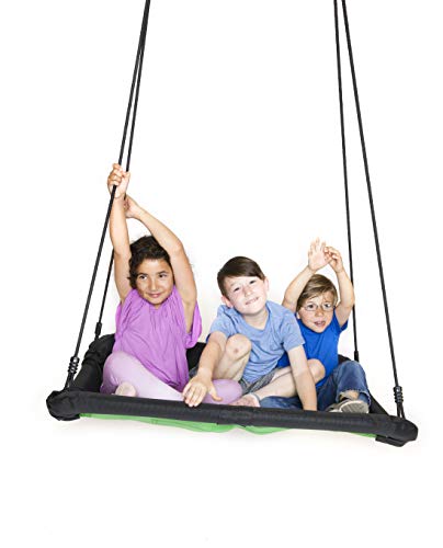 CREATIVE CEDAR DESIGNS Kids Platform Swing- Green