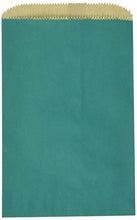 Load image into Gallery viewer, Flat Pocket Style Goodie Bag - Peacock Green
