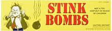 Load image into Gallery viewer, Rhode Island Novelty Stink Bombs 3 Glass Vials Per Box 12 Boxes Per Order
