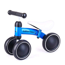 Load image into Gallery viewer, Baby Balance Bikes Bicycle for 1-2 Year Old Girl/Boy, Cycling Christmas Toy for Gifts Blue
