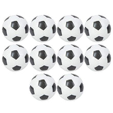 Load image into Gallery viewer, Children Ball Toy, 63mm Ball Football Toy Stress Ball, PU Ball Decompression Toy for Children Adult Football Children Toy(Eco-Friendly Black and White Football)
