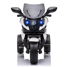 Load image into Gallery viewer, Dual Drive 12V 4.5A.h Children&#39;s Motorcycle Without Remote Control White Archile
