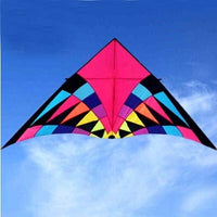 TiffyDance 2.5/3.7/5 Meters Large Delta Kite Flying Ripstop Nylon Kite Reel Dragon Kite (3.7m Kite)