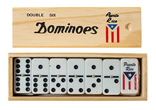 Load image into Gallery viewer, Puerto Rico Double Six Dominoes Wooden Box Set
