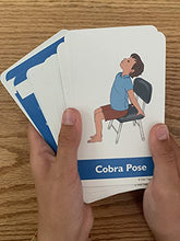 Load image into Gallery viewer, Kids Yoga Stories Chair Yoga Poses Cards for Kids: Short Movement Breaks for Calm and Focus
