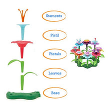 Load image into Gallery viewer, Boxgear Flower Garden Building Toys - 109 Colored Blocks: Stamens, Pistils, Petals, Leaves, Base - Educational Creative Play for Preschoolers - Learning Tools for Class - STEM Gifts for Boys &amp; Girls
