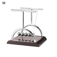 Load image into Gallery viewer, qiguch66 Toys for Desk,Newton&#39;s Cradle Balls for Adults Stress Relief,Cool Fun Office Games Desktop Accessories,T Shaped Newton Cradle Balance Ball Science Puzzle Fun Desktop Decor Kids Toy,L
