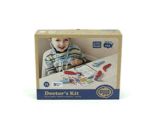 Load image into Gallery viewer, Green Toys Doctor&#39;s Kit Role Play Set, Red/Blue

