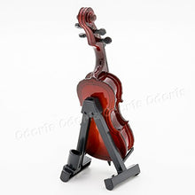 Load image into Gallery viewer, Odoria 1:12 Miniature Cello Mini Musical Instrument Dollhouse Furniture Model Decoration
