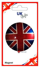 Load image into Gallery viewer, I LUV LTD Union Jack Crystal Magnet
