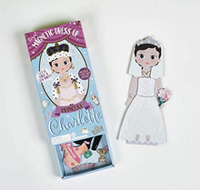 Load image into Gallery viewer, Floss &amp; Rock Magnetic Dress Up Wooden Doll - Charlotte
