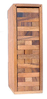 Logica Puzzles Art. Condo M - Tumbling Stacking Tower in Fine Wood - Medium Size - Fun for All The Family