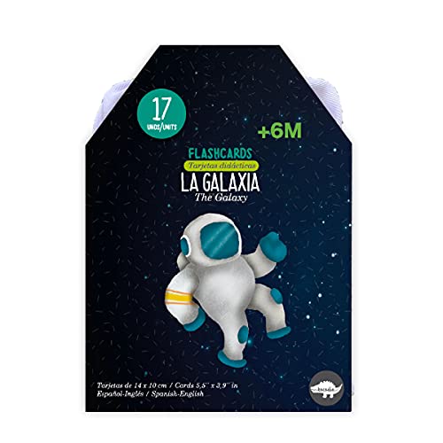 Flashcards La Galaxia / Flashcards The Galaxy - Flashcards Ages 6 M and Up - Spanish to English Flash Cards - Spanish/English Learning Games for Toddlers and Preschoolers