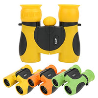 Binoculars for Kids, 8x21 Portable Mini Handheld Outdoor Children Binocular Telescope Toy Kid Best Gifts for 3-12 Years Boys Girls for Bird Watching,Travel, Camping, etc(Yellow)