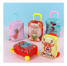 Load image into Gallery viewer, 4pcs Toys Travel Train Suitcase Luggage Case Doll Dress Storage Case for Doll
