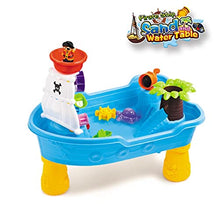Load image into Gallery viewer, Huokan Kids Play Water Center Pirate Ship Water &amp; Sand Table for Toddlers Kids Age 2-4 Indoor Outdoor Water Play Table Play Beach Activity Game Set Parent-Child Interactive Game Set
