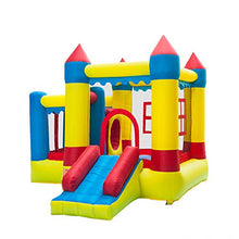 Load image into Gallery viewer, Inflatable Water Slide Pool Bounce House,Bounce House Inflatable Jumping Castle Kids Splash Pool Water Slide Jumper Castle for Summer Party (House,Without Air Blower)
