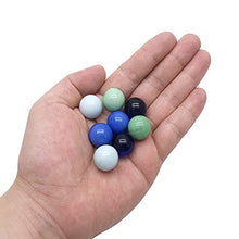 Load image into Gallery viewer, XXUOD 60 Pcs Chinese Checkers Marbles Balls for Marble Run, Marbles Game, 0.63 inch, 4 Colors.
