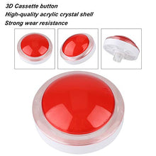 Load image into Gallery viewer, Socobeta Game Button 100MM LED Light Push ABS Durable Big Round Button for Arcade Video Game(red)

