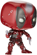 Load image into Gallery viewer, Funko POP! Marvel 80th: First Appearance Deadpool Damaged [Metallic] #590 Exclusive
